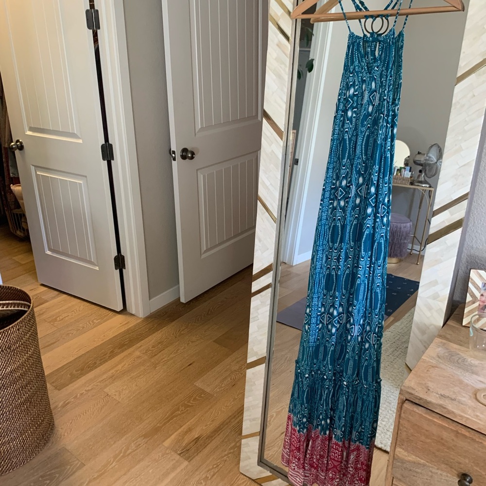 Bohemian maxi dress